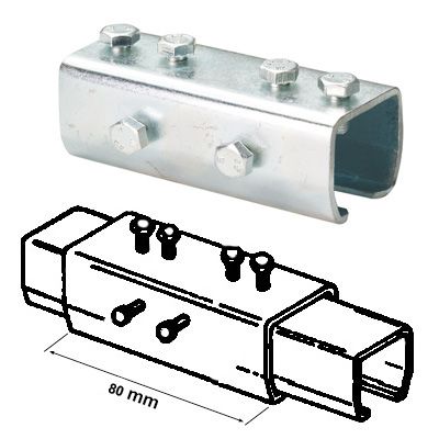 Verbindungsmuffe Typ 10/80 kg