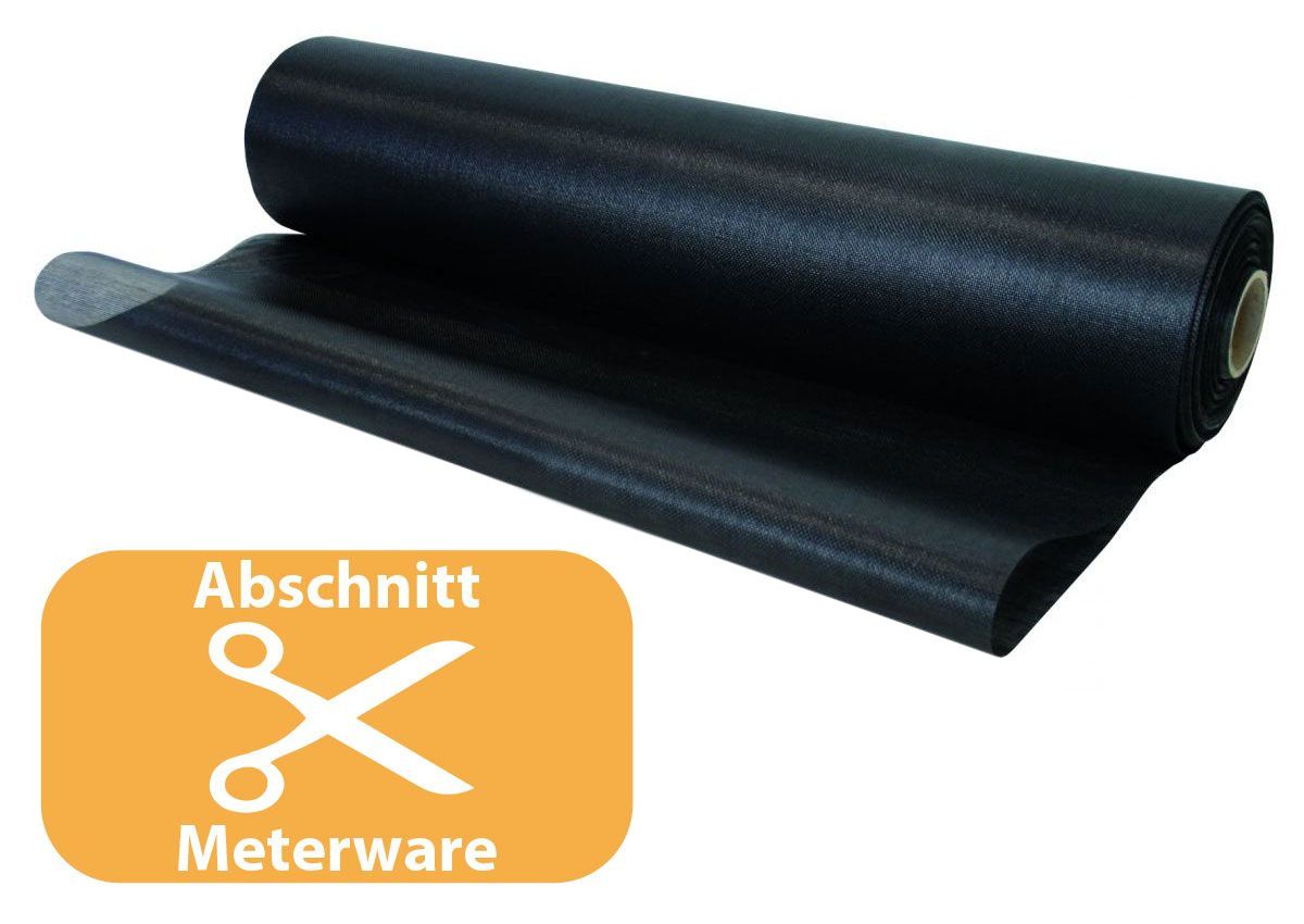 Windschutznetz Meterware SCHWARZ