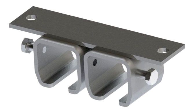 Doppel-Deckenmuffe Typ 10/80kg