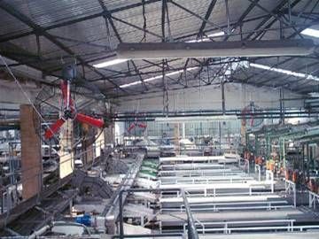 Auch in der Industrie wird der Milchviehventilator zur Kühlung eingesetzt