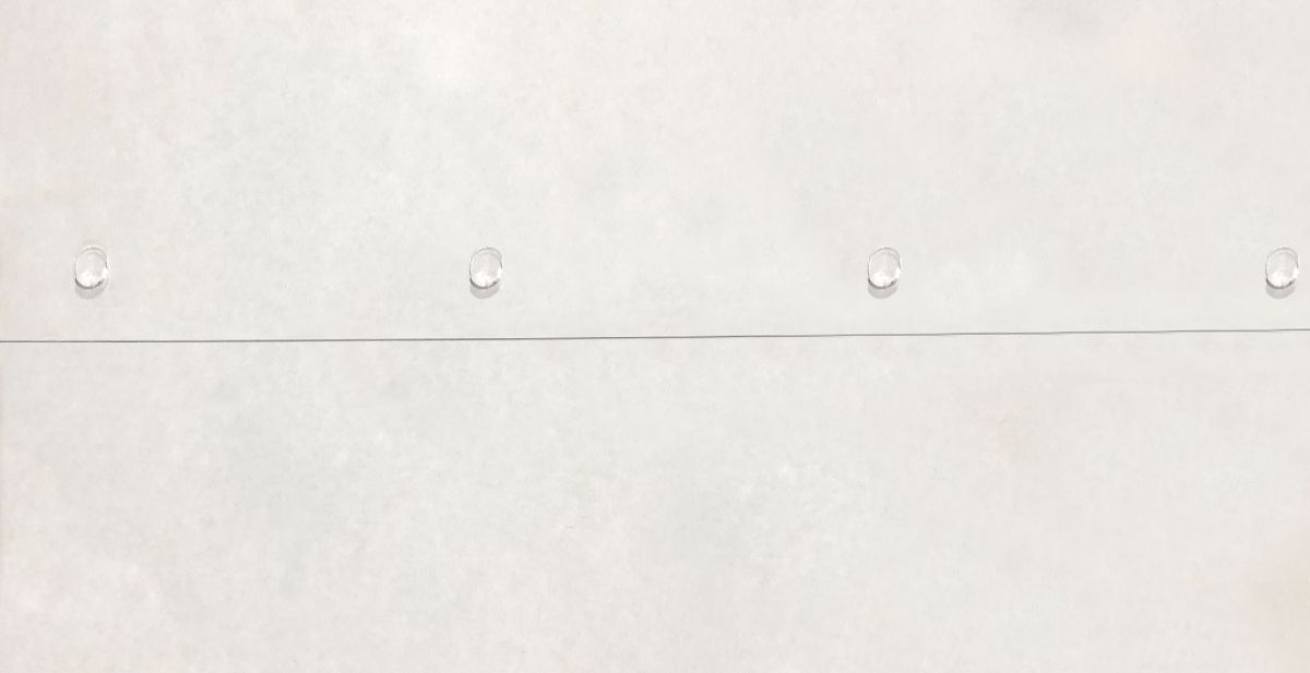 Lochung und Schnittkante im Detail