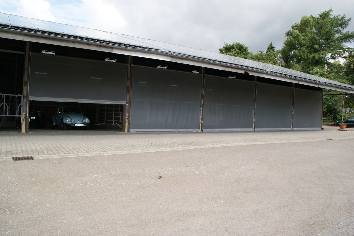 Montagbeispiele Rollvorhang