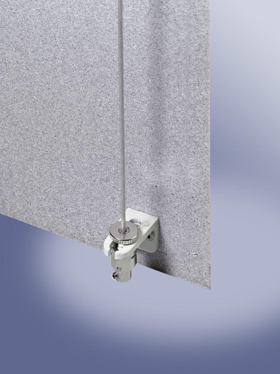 Montageset Rollvorhang mit Seilführung