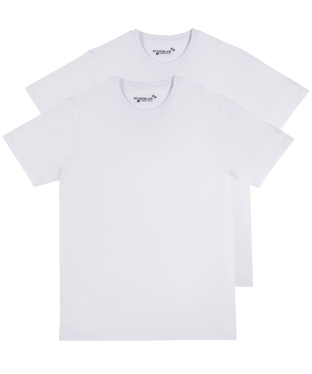 Doppelpack T-Shirt weiß