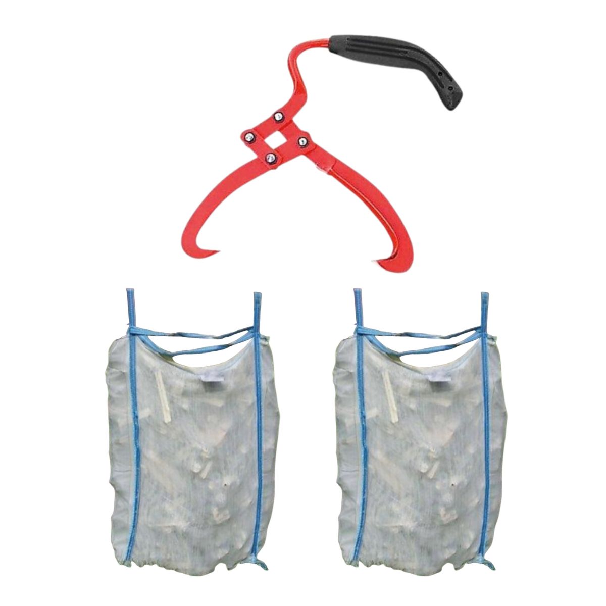Brennholz-Set mit 2 Holz-Big-Bags