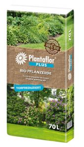 Plantaflor Pflanzerde Bio torfreduziert