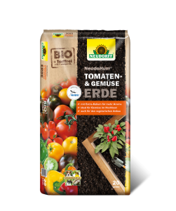 Tomaten- und Gemüseerde