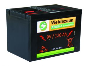 Alkaline Trockenbatterie 9 Volt