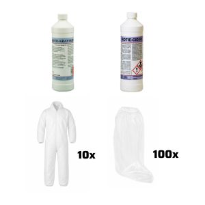 Stallreinigungs- und Desinfektions-Set