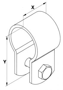 Halteschelle 1 1/2"