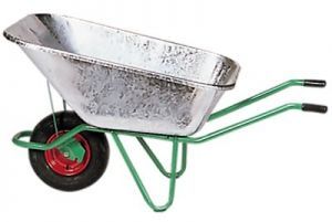 Schubkarre mit verzinkter Mulde 