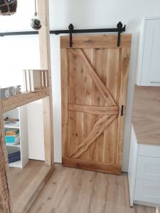 Barn-Door Designbeschlag Komplettset