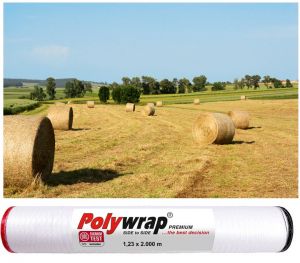 Polywrap Rundballennetz