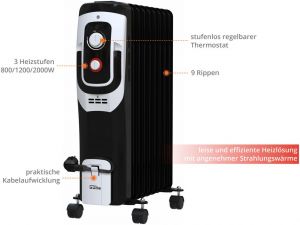 Ölradiator 