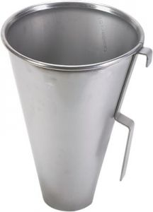 Schlachttrichter Edelstahl