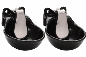 2 x Tränkebecken aus Guss f. Rinder & Pferde