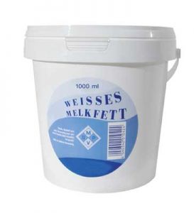 Weißes Melkfett