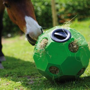 *USG* NEU Pferde-Spielball Fütterungsball Heuball Happy Hay Play hellblau 