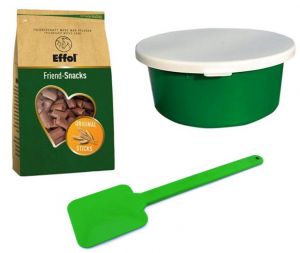 Pferde Knabber-Futter-Set