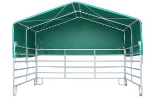 Mobiler Weideunterstand