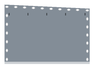 Windschutznetz GRAU