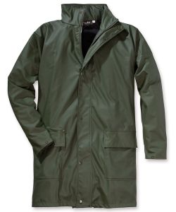 PU Regenjacke oliv