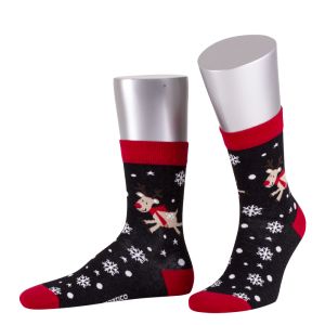 Socke „Christmas-Rentier“