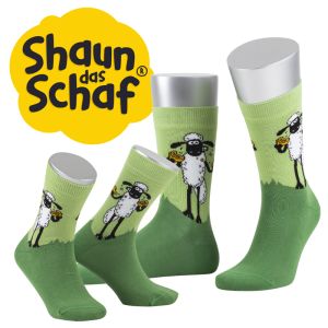 Socke mit Motiv Schaf mit Keks