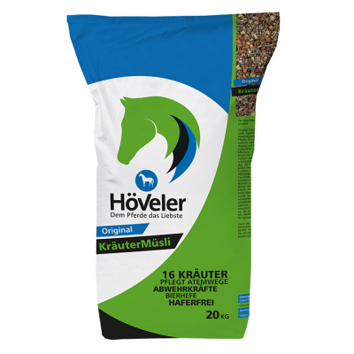 Höveler Pferdefutter Kräuter-Müsli 20 kg