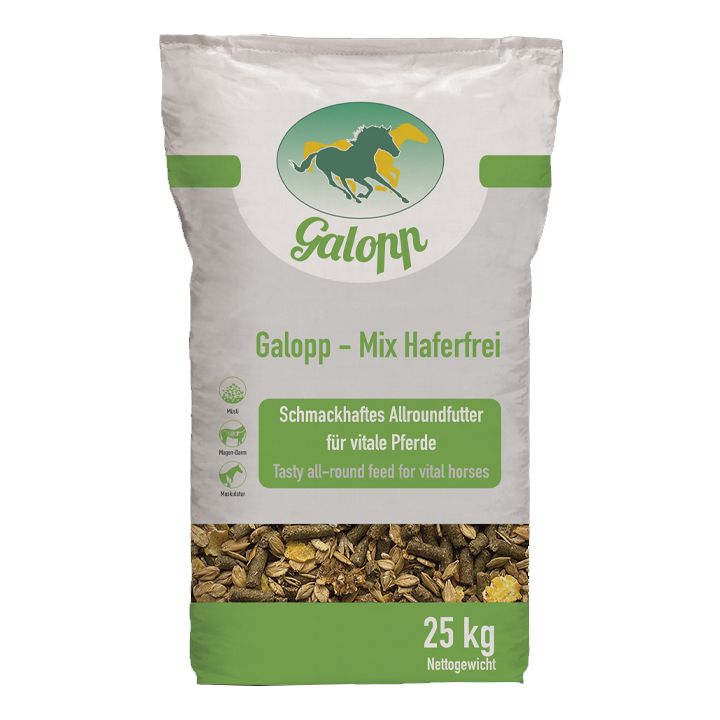 Galopp Pferdefutter Haferfrei