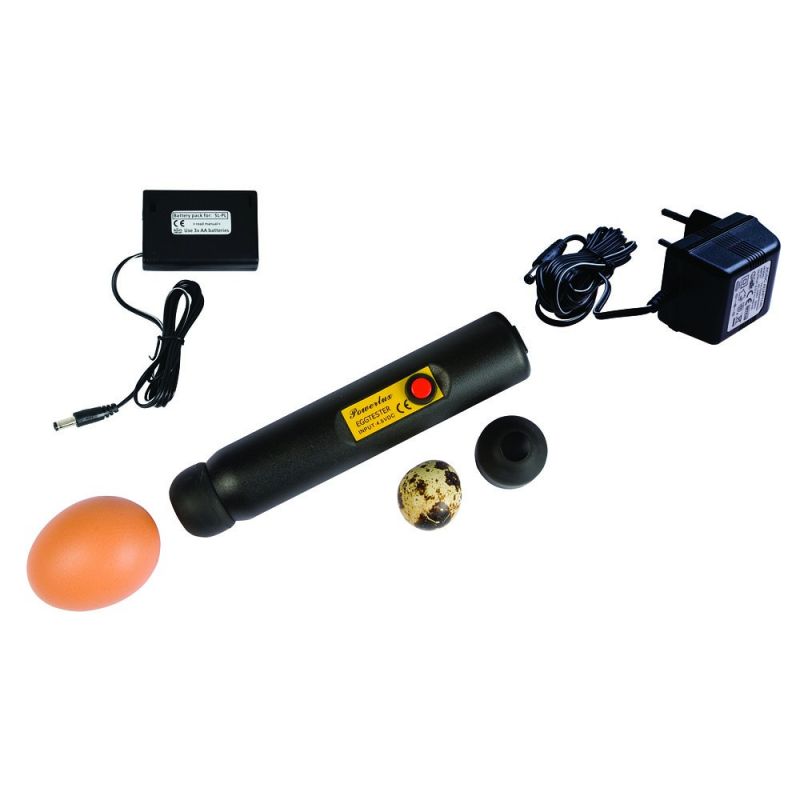 Powerlux-Schierlampe mit Netzteil und Batteriehalter