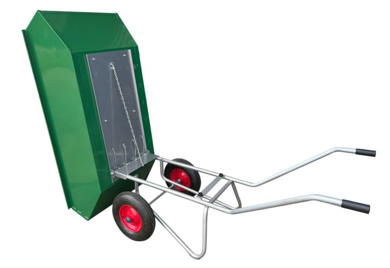 450 Liter Stahlblechmulde, kippbar