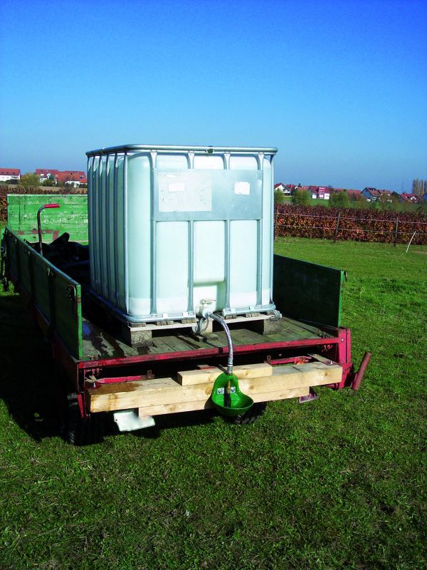 Anwendungsbeispiel Anschluss-Set für IBC Container