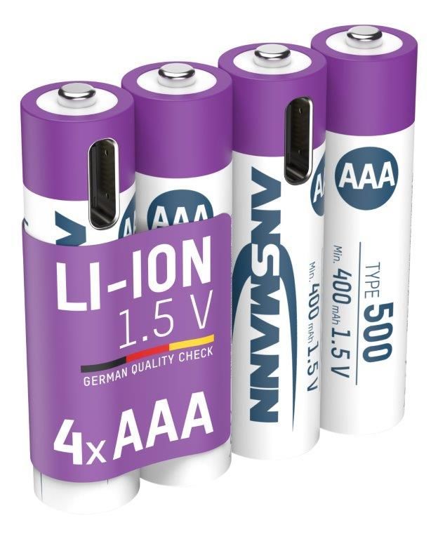 Lithium Akkus Micro 4 Stück