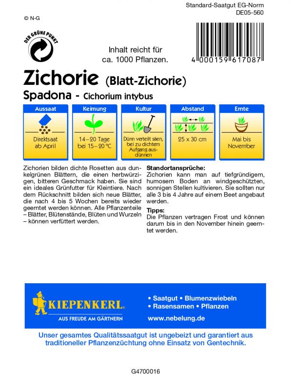 Zichorie 30 g