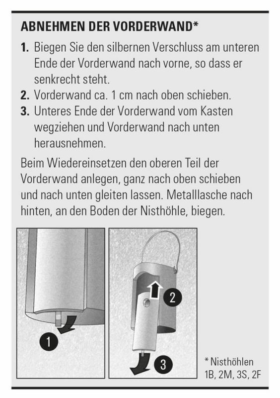 Nisthöhle 2M 32mm