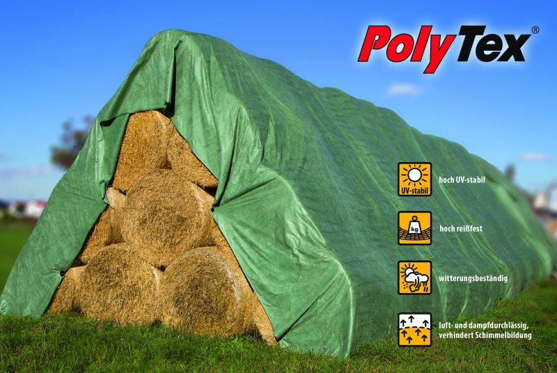 PolyTex - Premium Stroh-, Heu- und Getreideschutzvlies