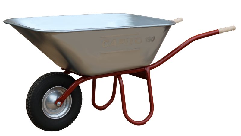 CAPITO Profi-Schubkarre PRAKTICA 150 L
