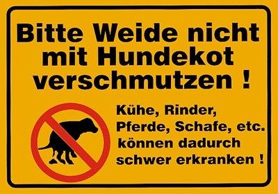 Hinweisschild