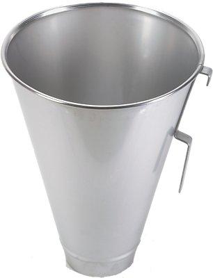 Schlachttrichter Edelstahl groß