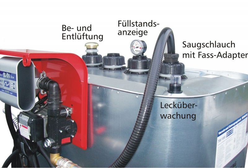 Dieselkompaktanlage 1000 L