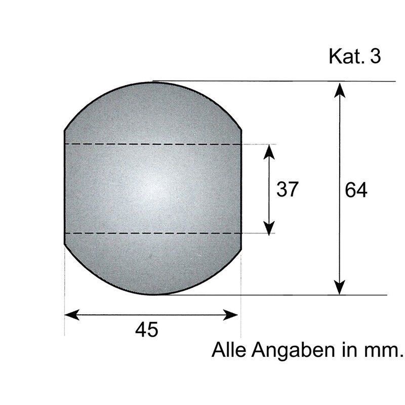 SPARSET Unterlenker-Kugel Kat. 3