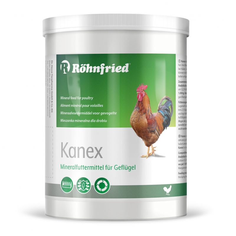 Kanex Mineralien und Spurenlemente für Geflügel ; 700 g - Dose