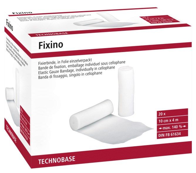 Fixierbinde FIXINO - 4 m lang und 10 cm breit