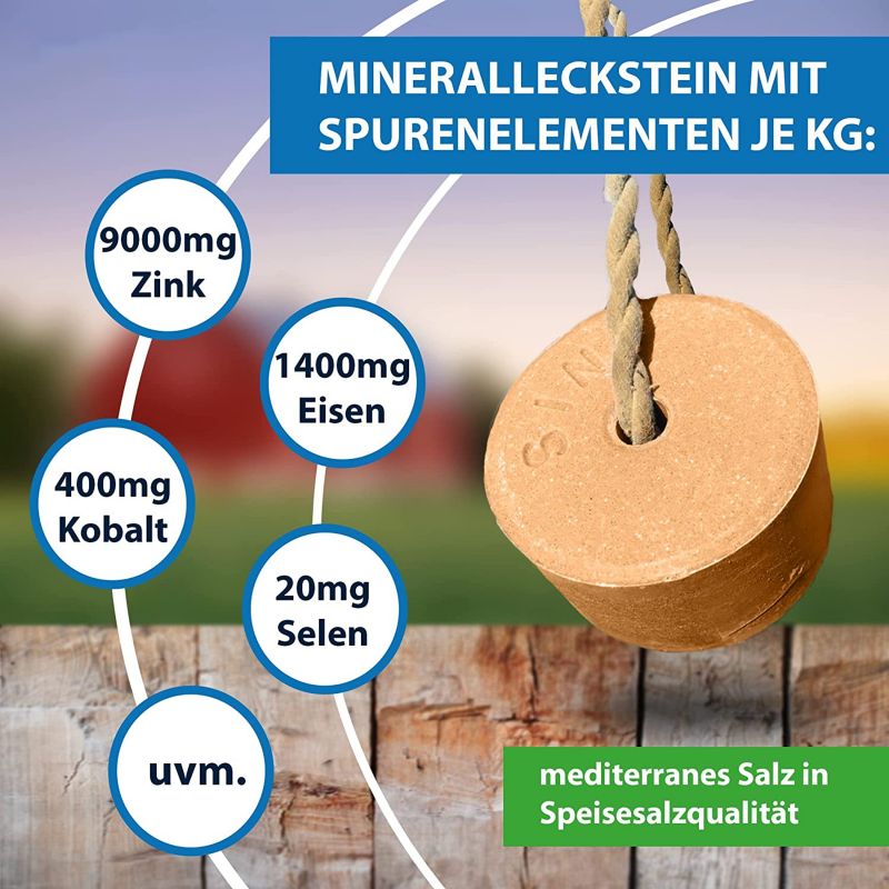 Mineralleckstein ZINCOBLOCK Inhaltsstoffe