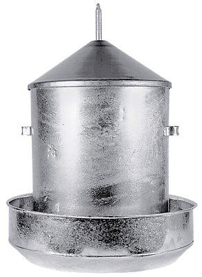 55 Liter Futterautomat für Hühner u. Puten - Verzinkt (Art. 3810)