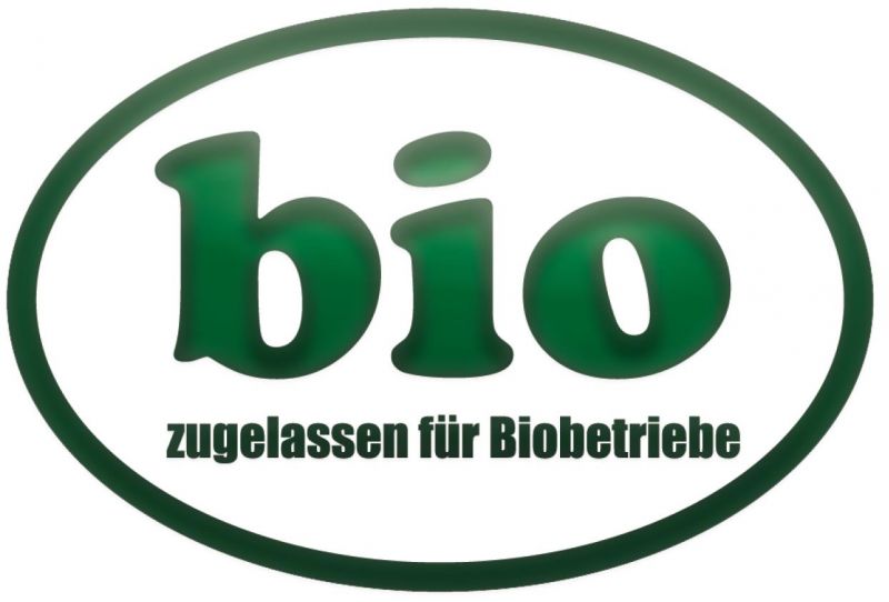 zugelassen für Biobetriebe