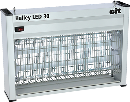 Fliegenvernichter Halley LED 30 blau