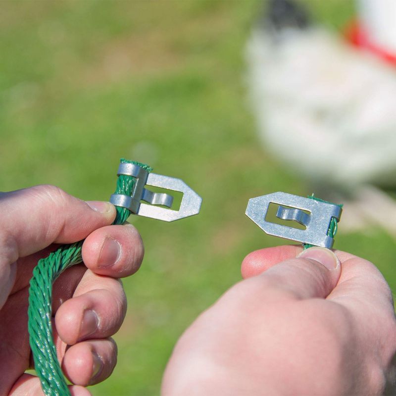 Detail: Clips zur Verbindung von zwei Netzen