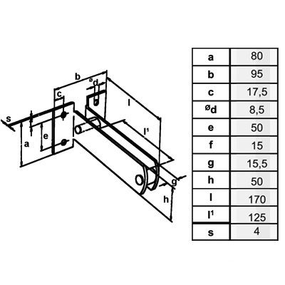 Doppelschienenträger 400 kg